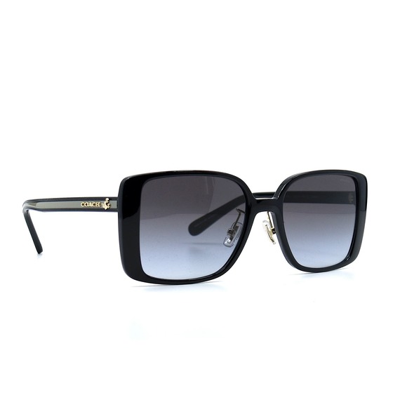 Coach Accessories - COACH HC8375 BLACK GREY GRADIENT AUTHENTIC SUNGLASSES